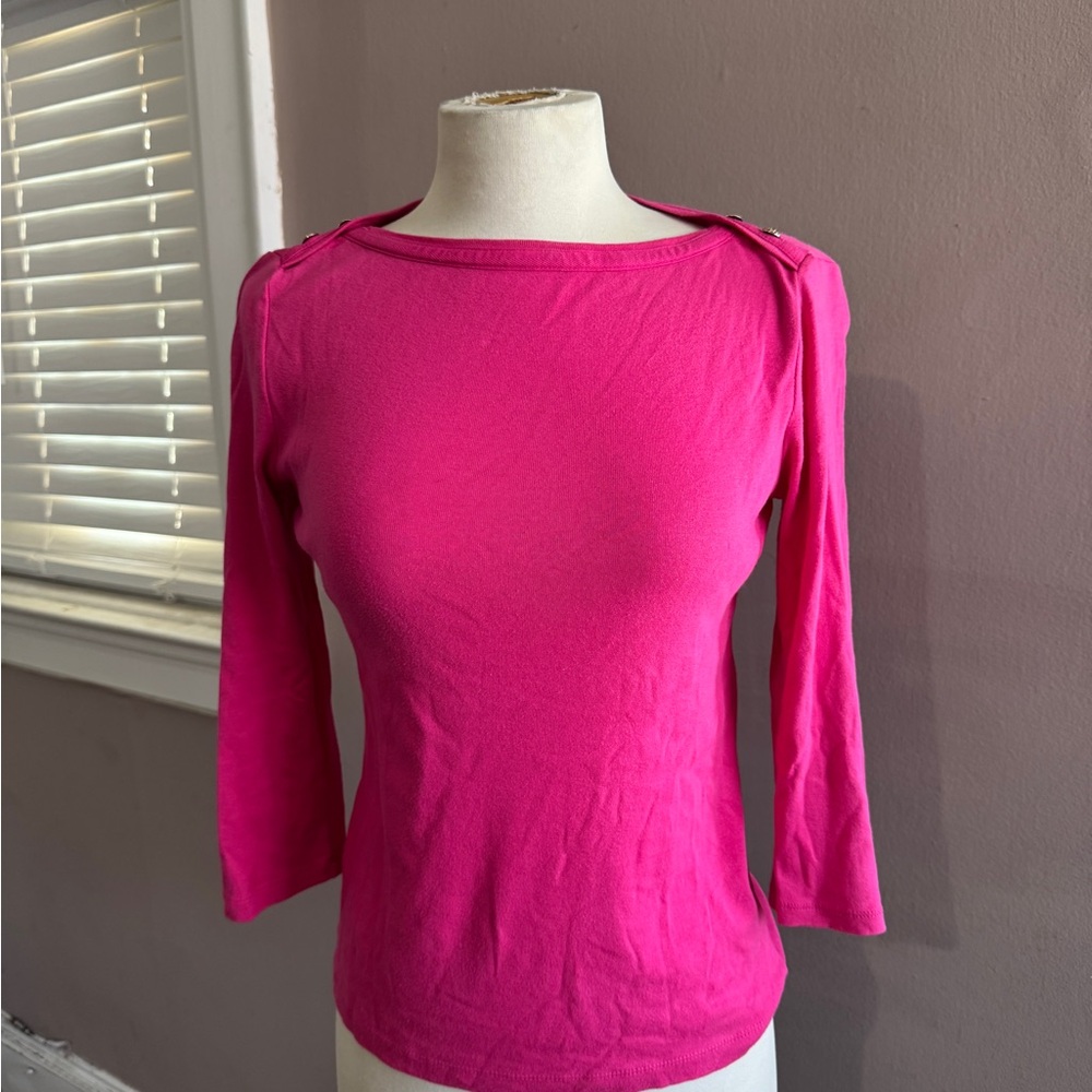 Ralph Lauren Fuchsia Women's Blouse